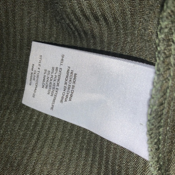 Altar’d State button front corduroy shirt Sz XS shacket side seam pocket - Picture 4 of 7